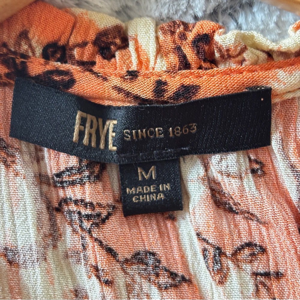 Floral Orange Midi Dress - Picture 7 of 16